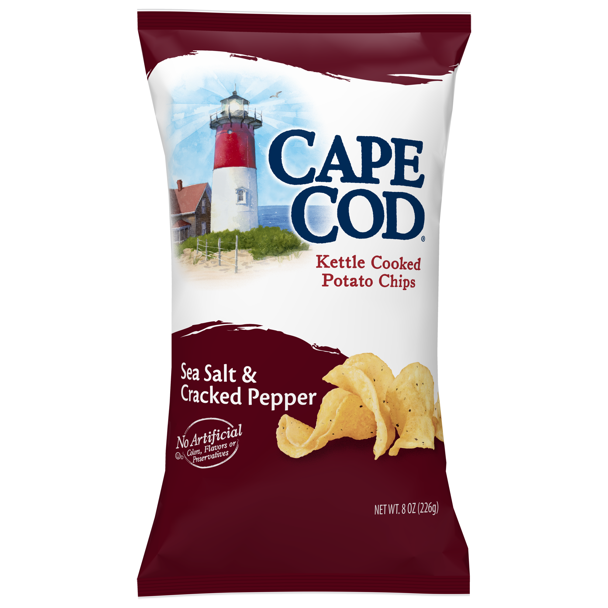 Sea Salt & Cracked Pepper - Cape Cod Chips