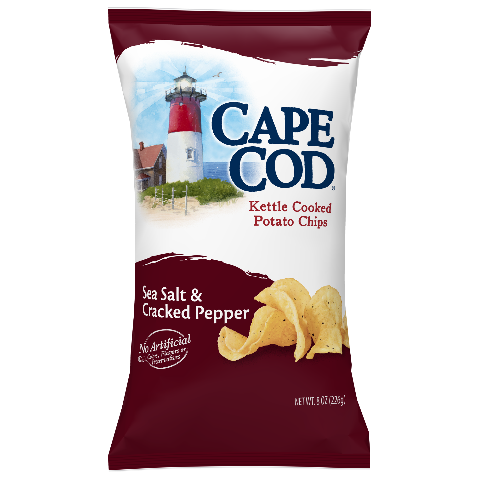 Sea Salt & Cracked Pepper Cape Cod Chips