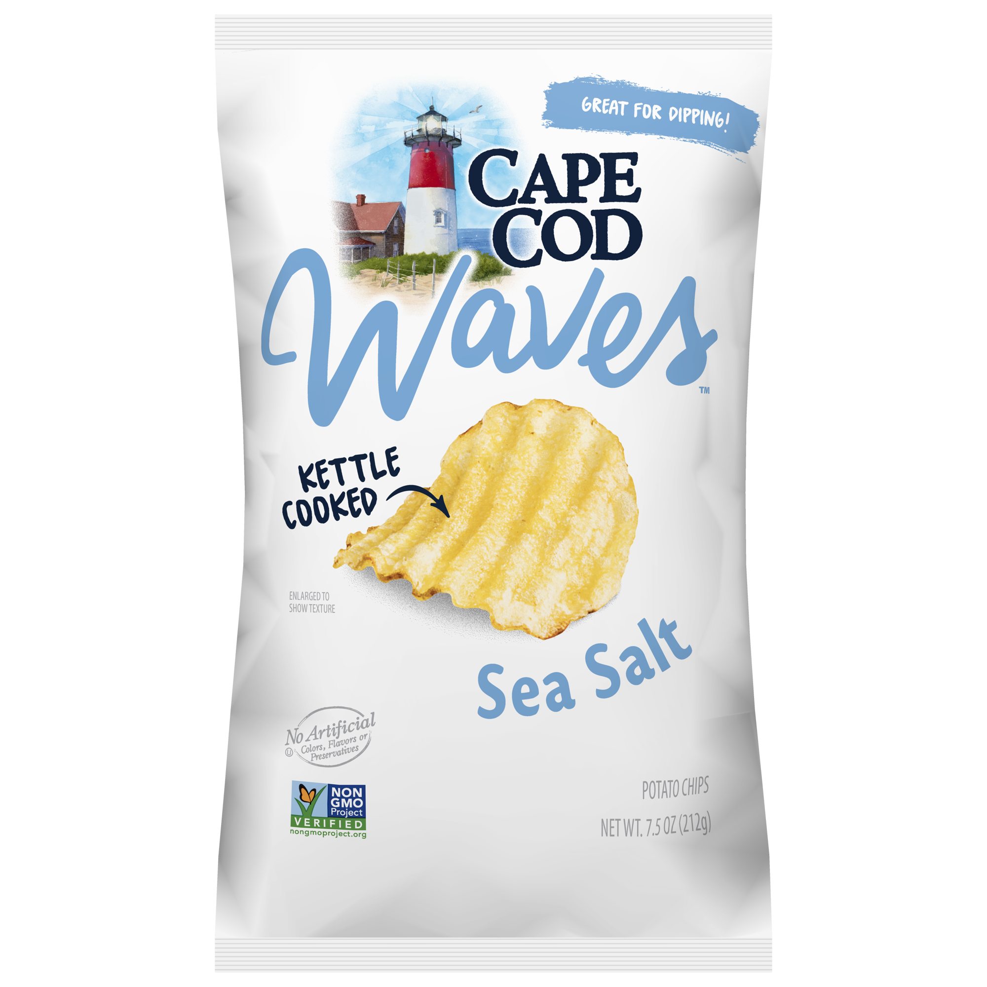 Waves Sea Salt Cape Cod Chips