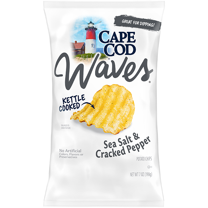 Cape Cod® Waves Sea Salt & Cracked Pepper